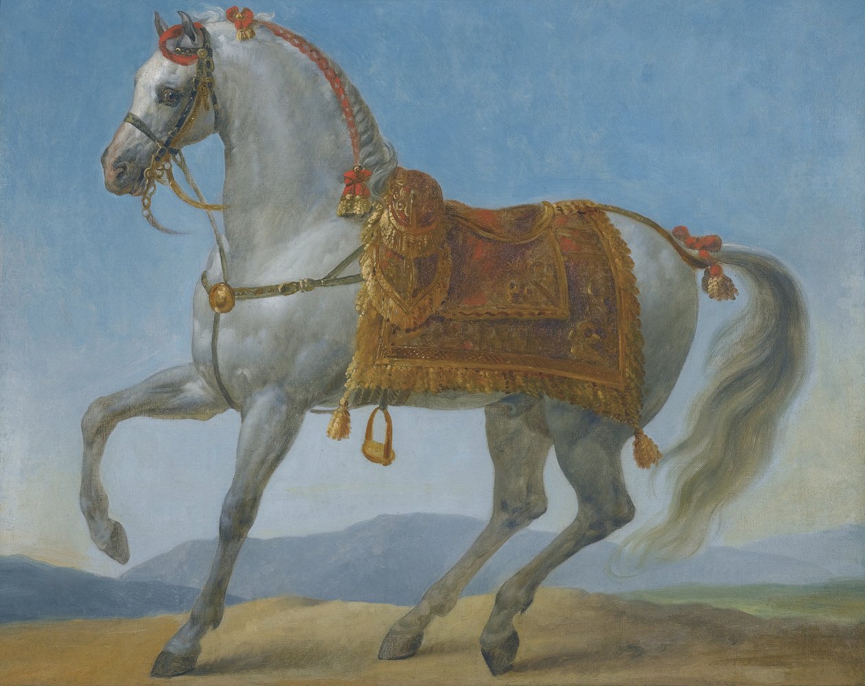 Napoleon Bonapartes Araberhengst, Marengo von Antoine Jean Gros