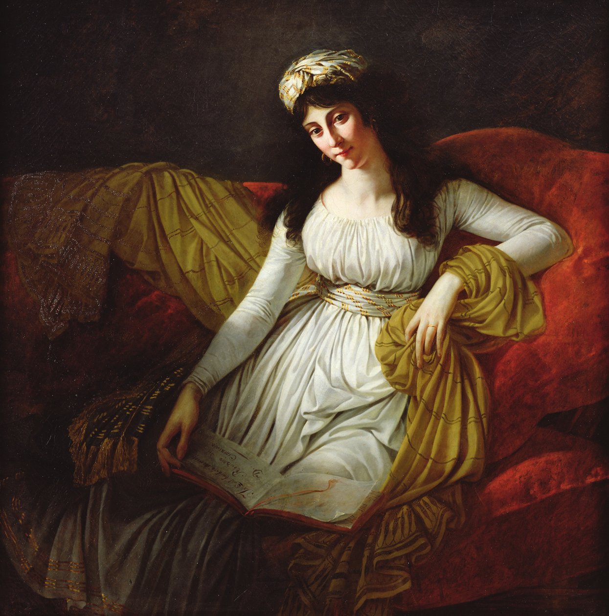 Porträt von Madame Favrega, 1798 von Antoine Jean Gros