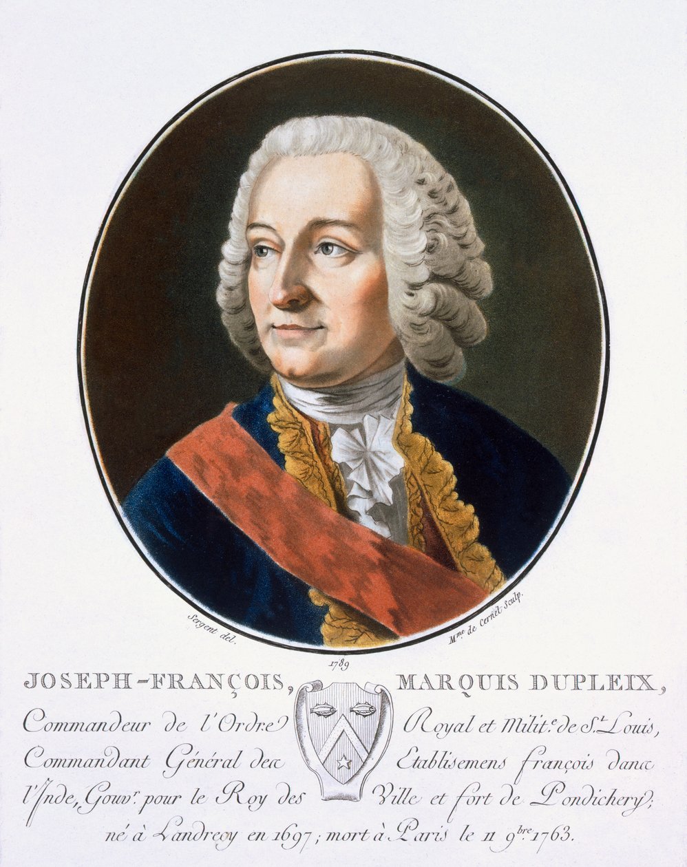 Joseph-Francois, Marquis Dupleix, aus 