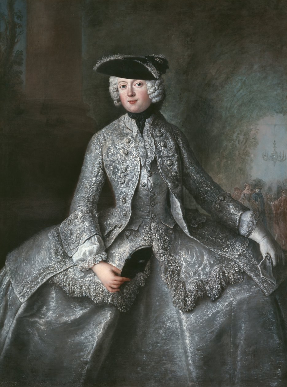 Prinzessin Amalie von Preußen (1723-1787) als Amazone von Antoine Pesne
