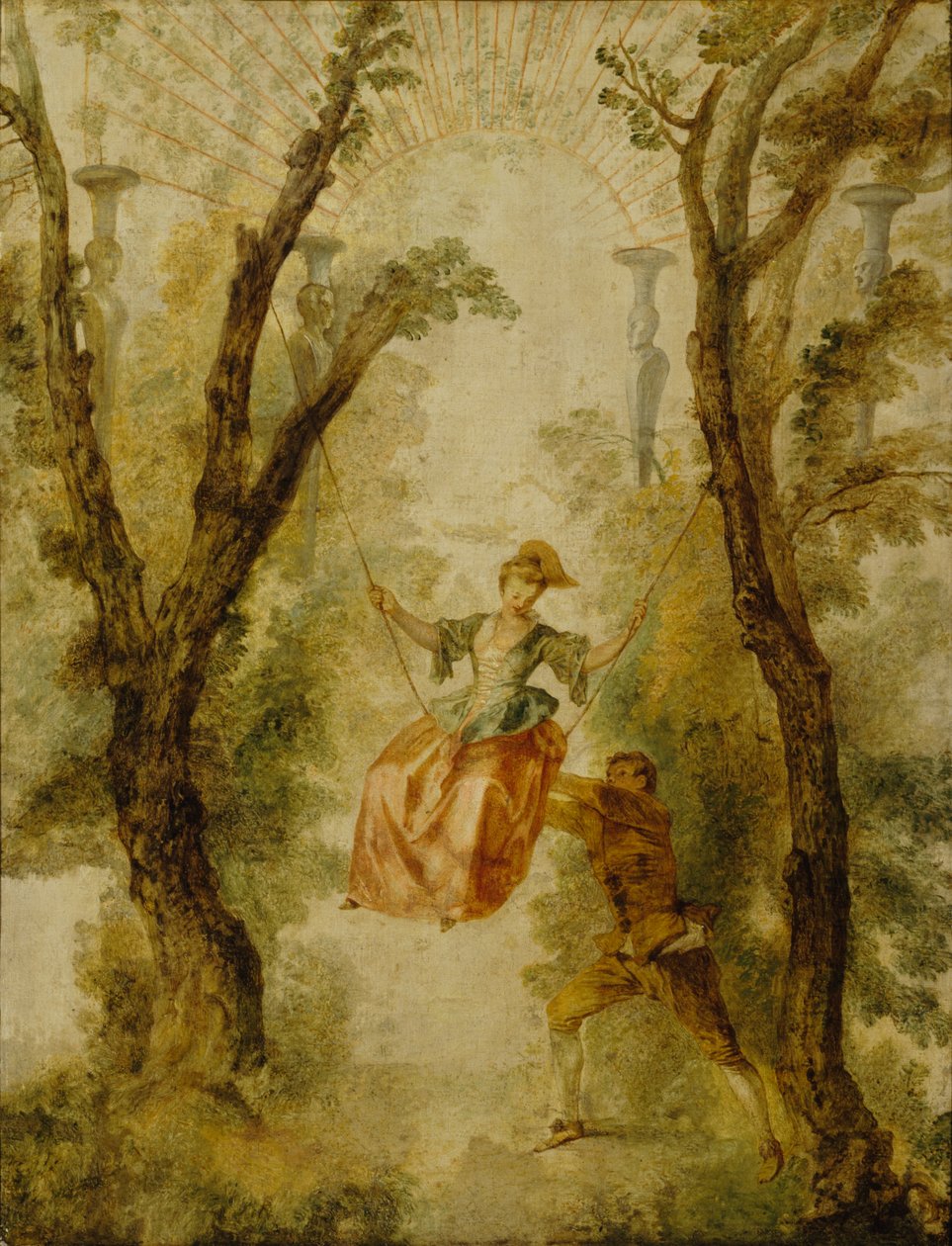 Die Schaukel Suomi von Jean Antoine Watteau