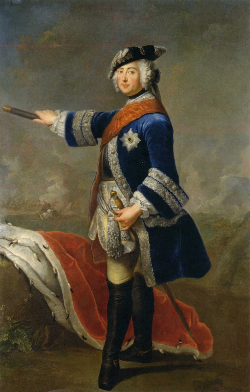 Friedrich II. (Pesne) von Antoine Pesne