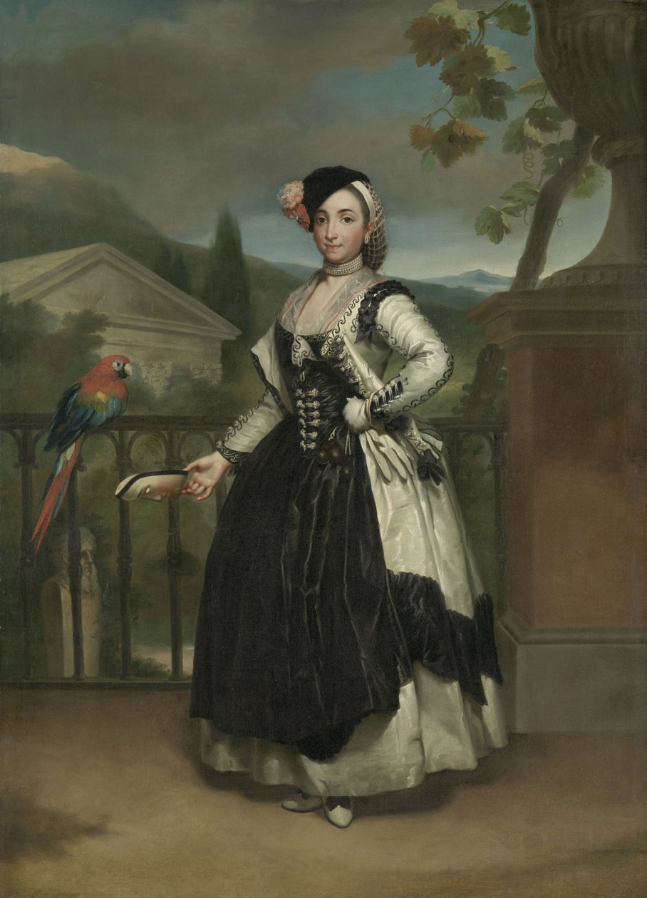 Porträt von Isabel Parreno Arce und, Marquesa de Llano, ca. 1771-2 von Anton Raphael Mengs