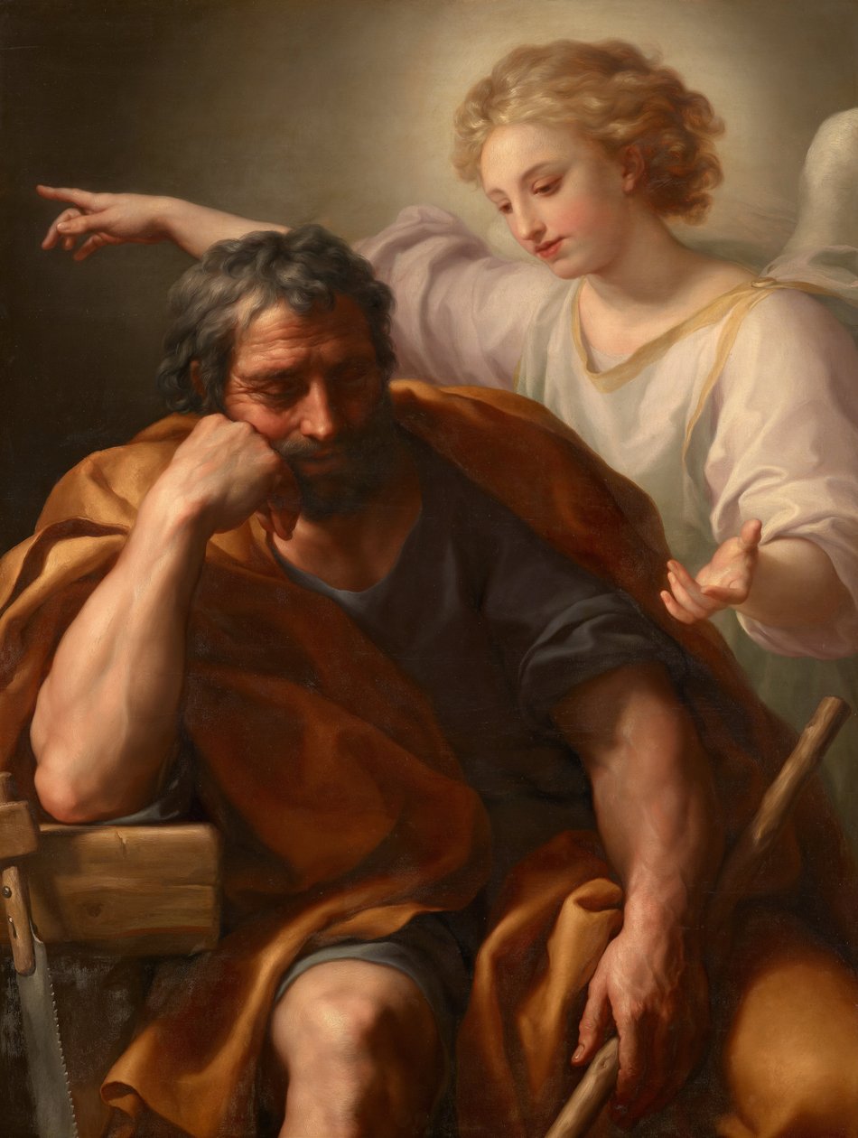 Der Traum des Heiligen Joseph von Anton Raphael Mengs