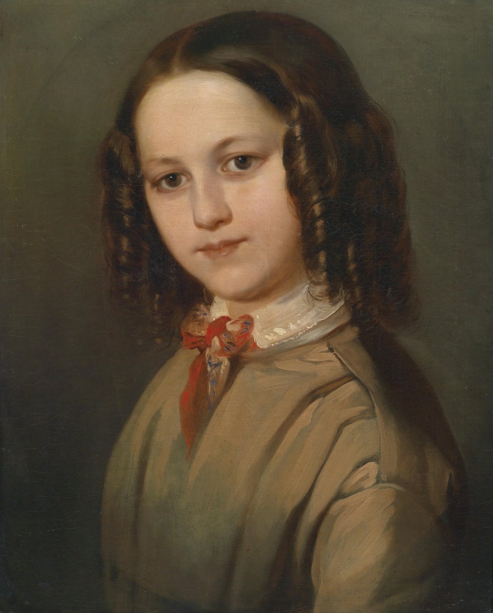 Porträt von Melanie Deinhardstein von Anton Romako