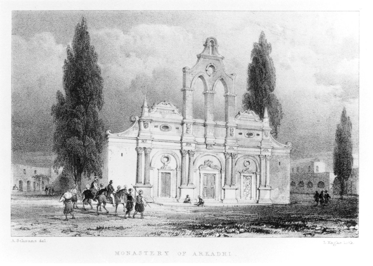 Kloster Arkadhi, Kreta, aus 