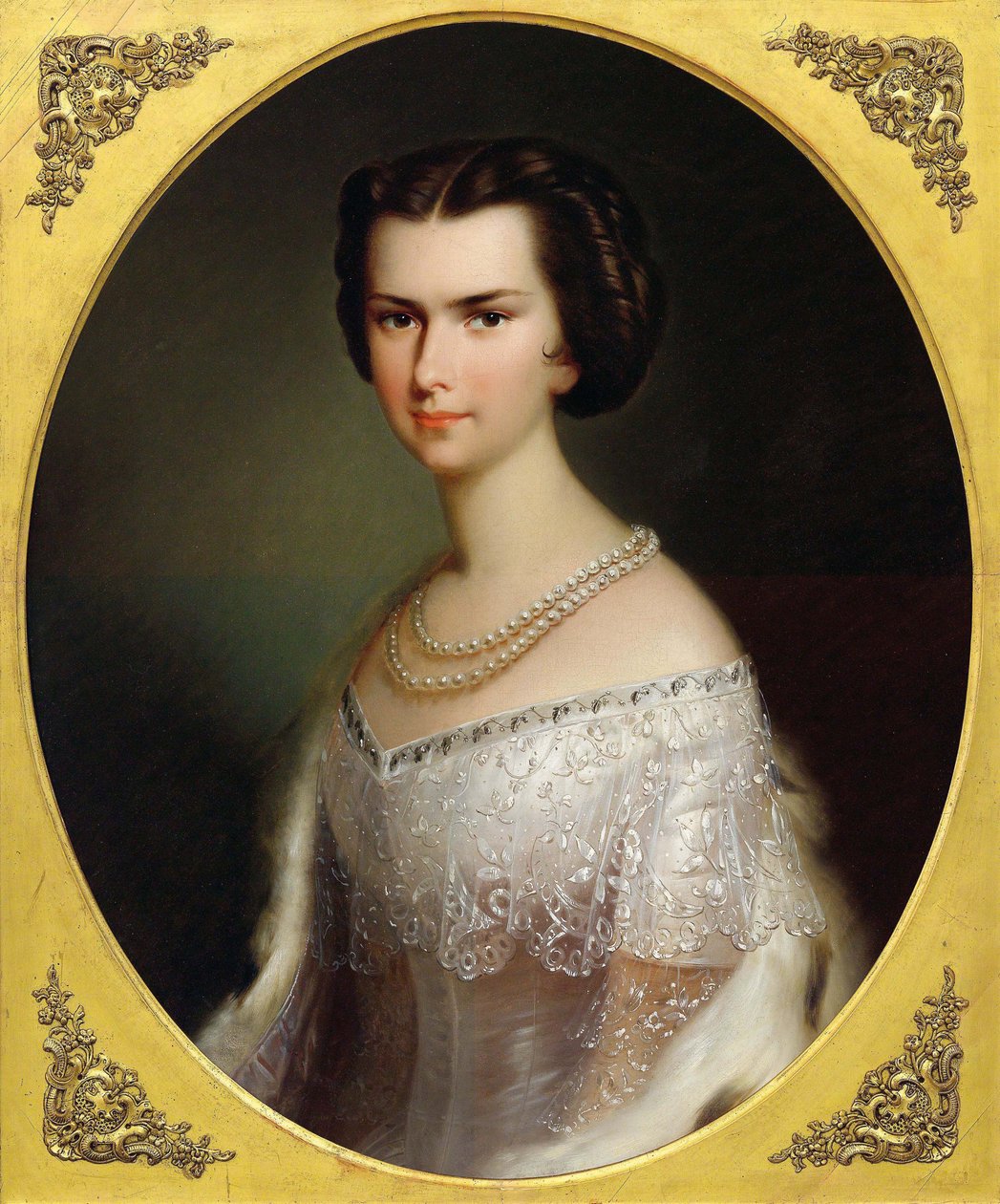 Porträt der Kaiserin Elisabeth von Österreich von Anton Einsle