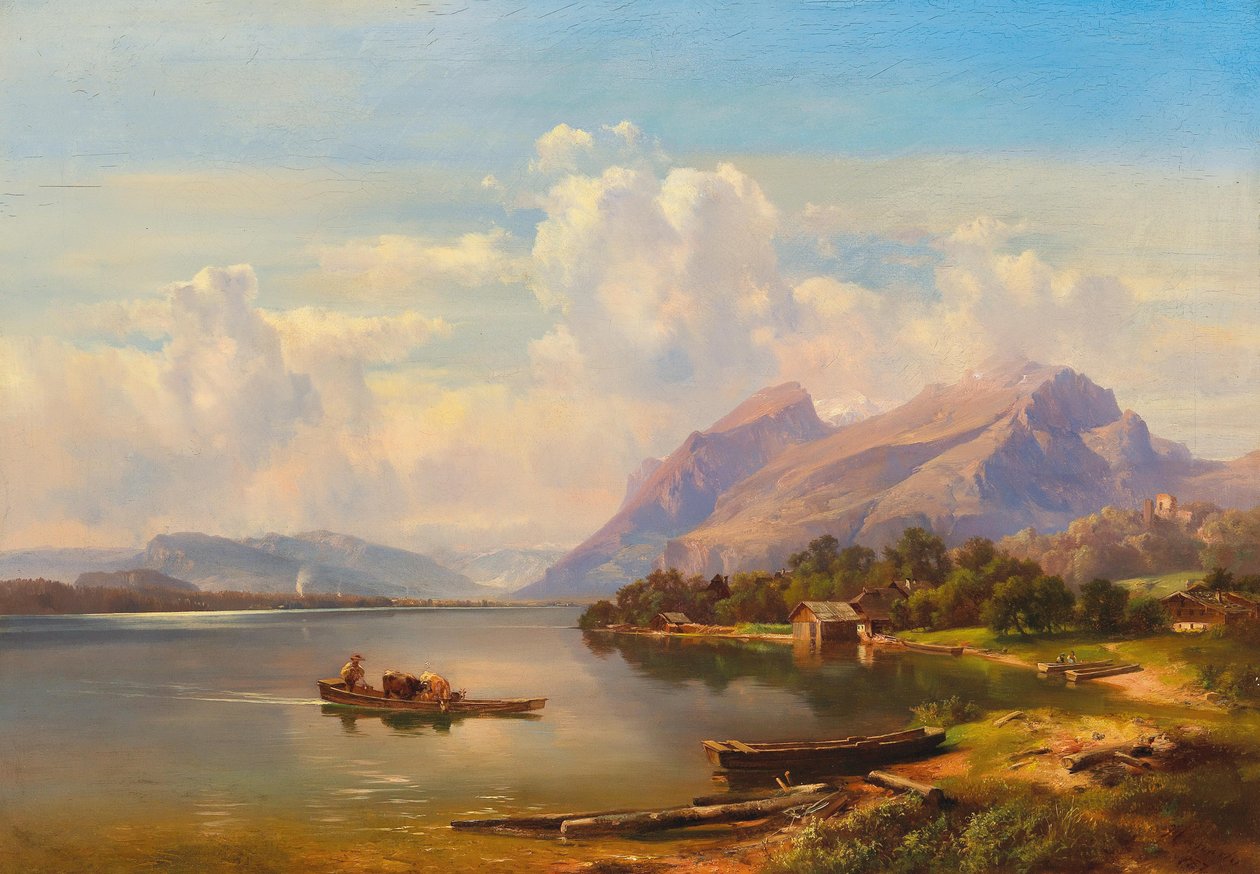 Der Millstätter See in Kärnten von Anton Hansch