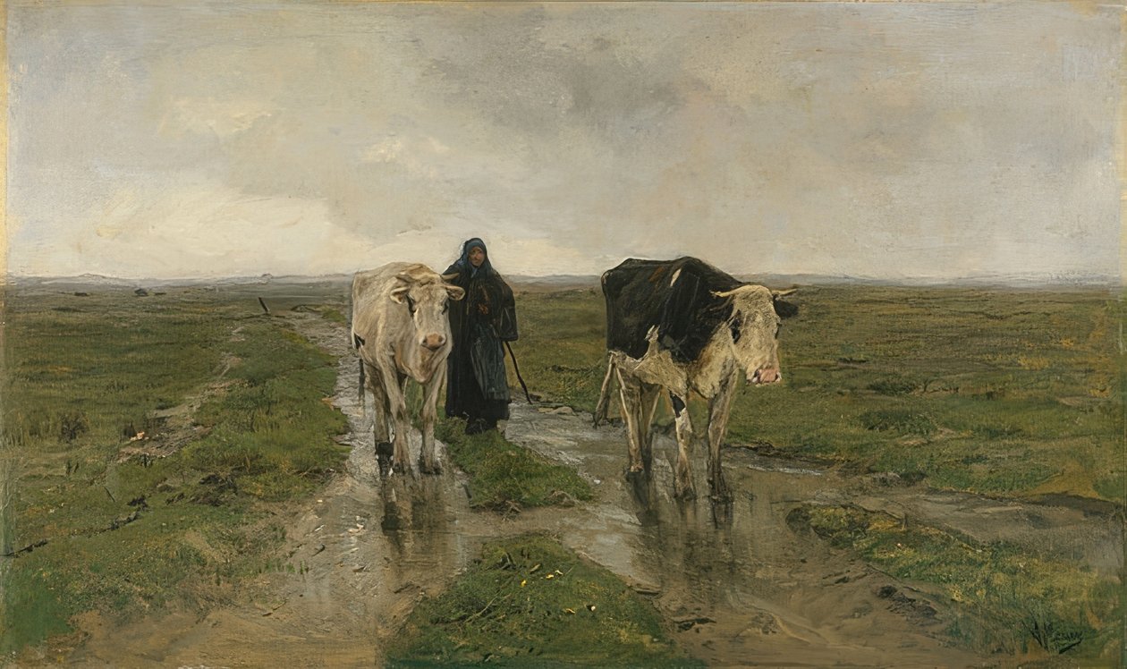Weidegang von Anton Mauve