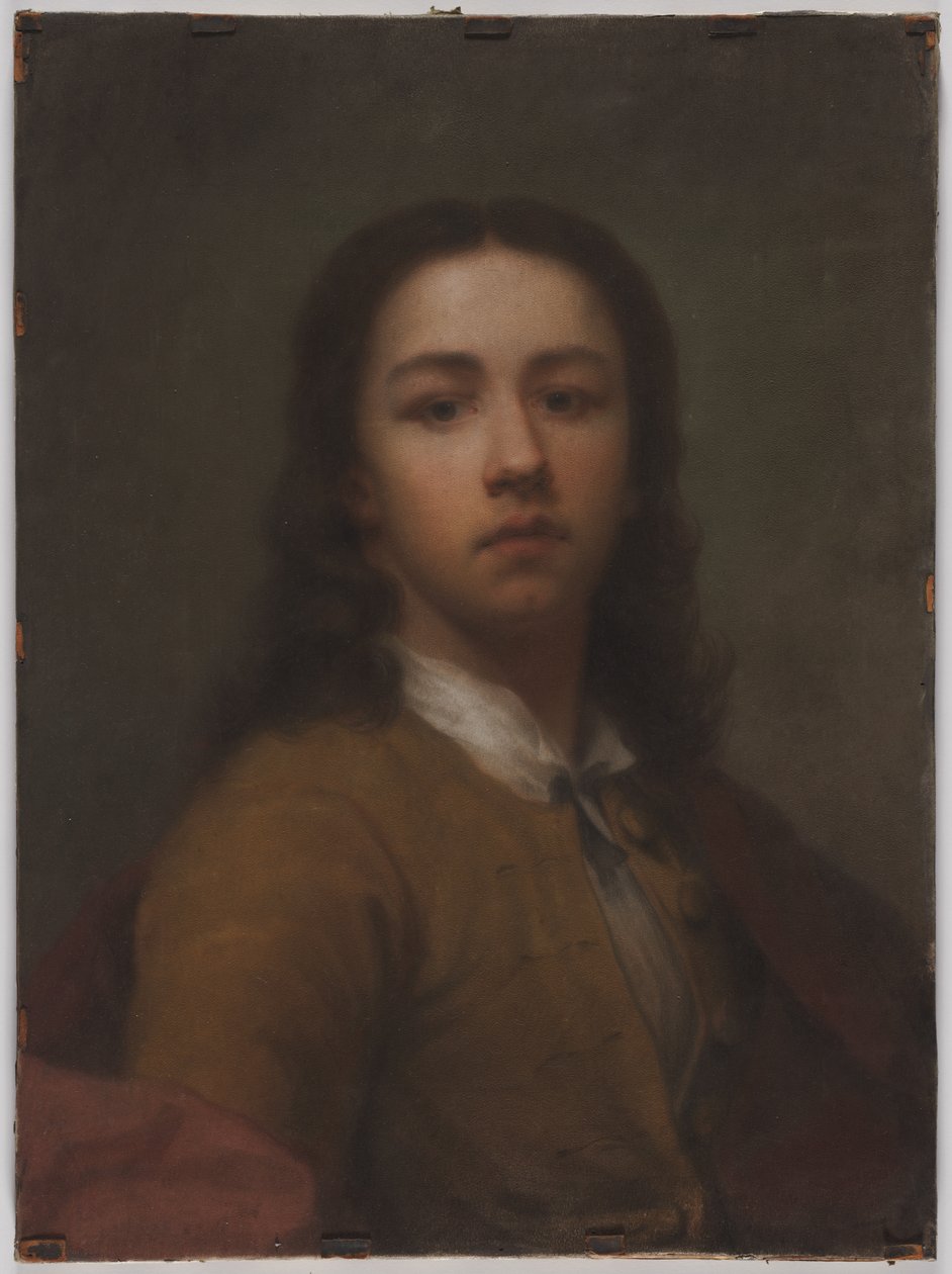 Selbstporträt, Mitte 1700er von Anton Raphael Mengs