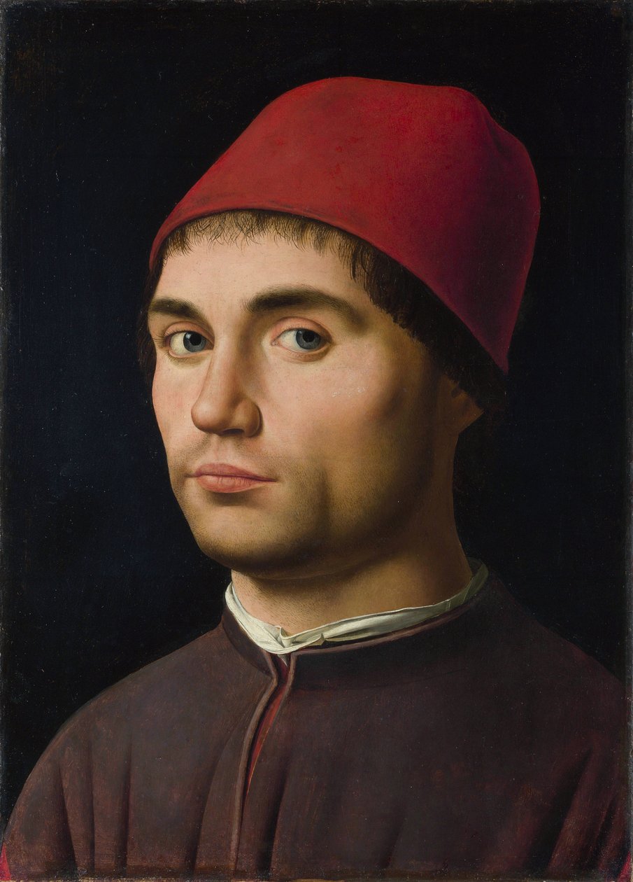 Porträt eines Mannes, ca. 1475 von Antonello da Messina