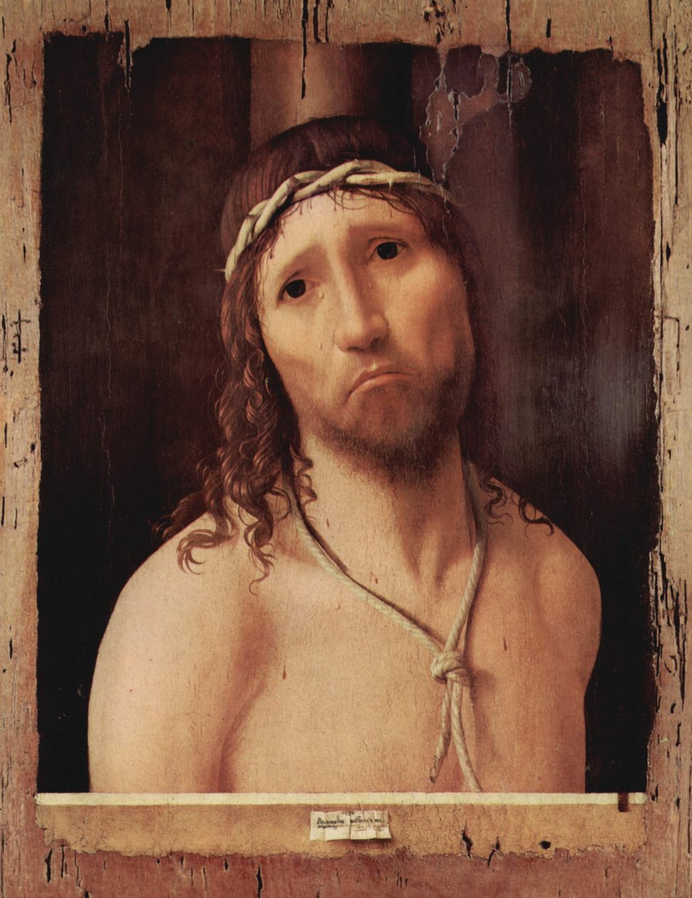 Ecce Homo von Antonello da Messina