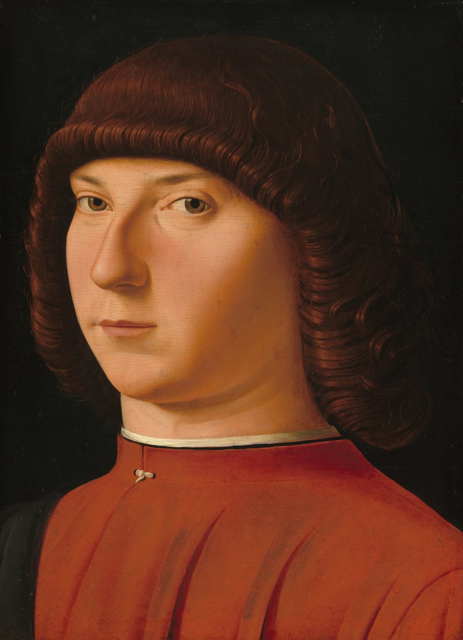 Porträt eines jungen Mannes von Antonello da Messina