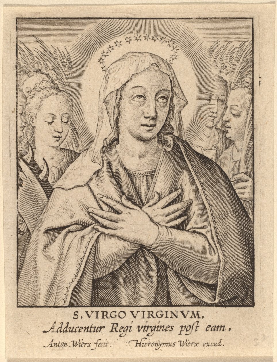 S. Virgo Virginum von Antonie Wierix