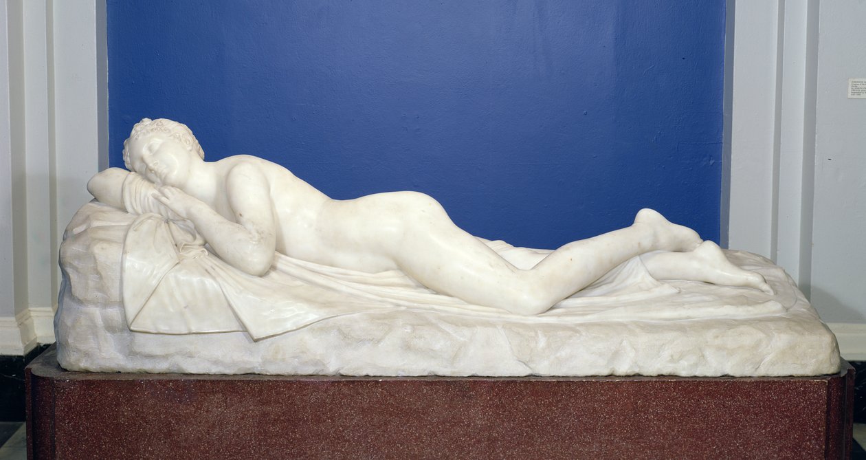 Schlafende Nymphe, ca. 1820-24 von Antonio Canova