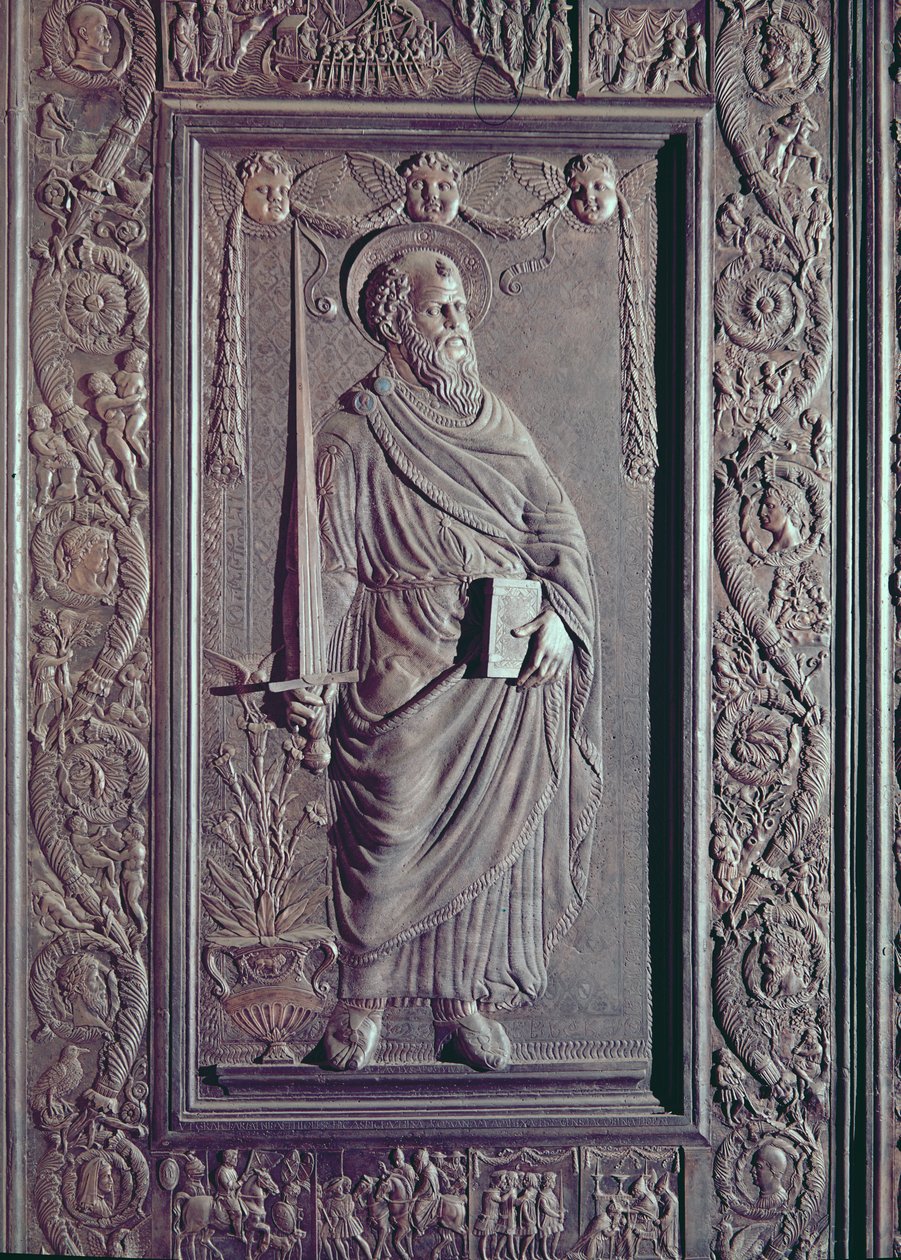 St. Paul (Detail) von Antonio Filarete