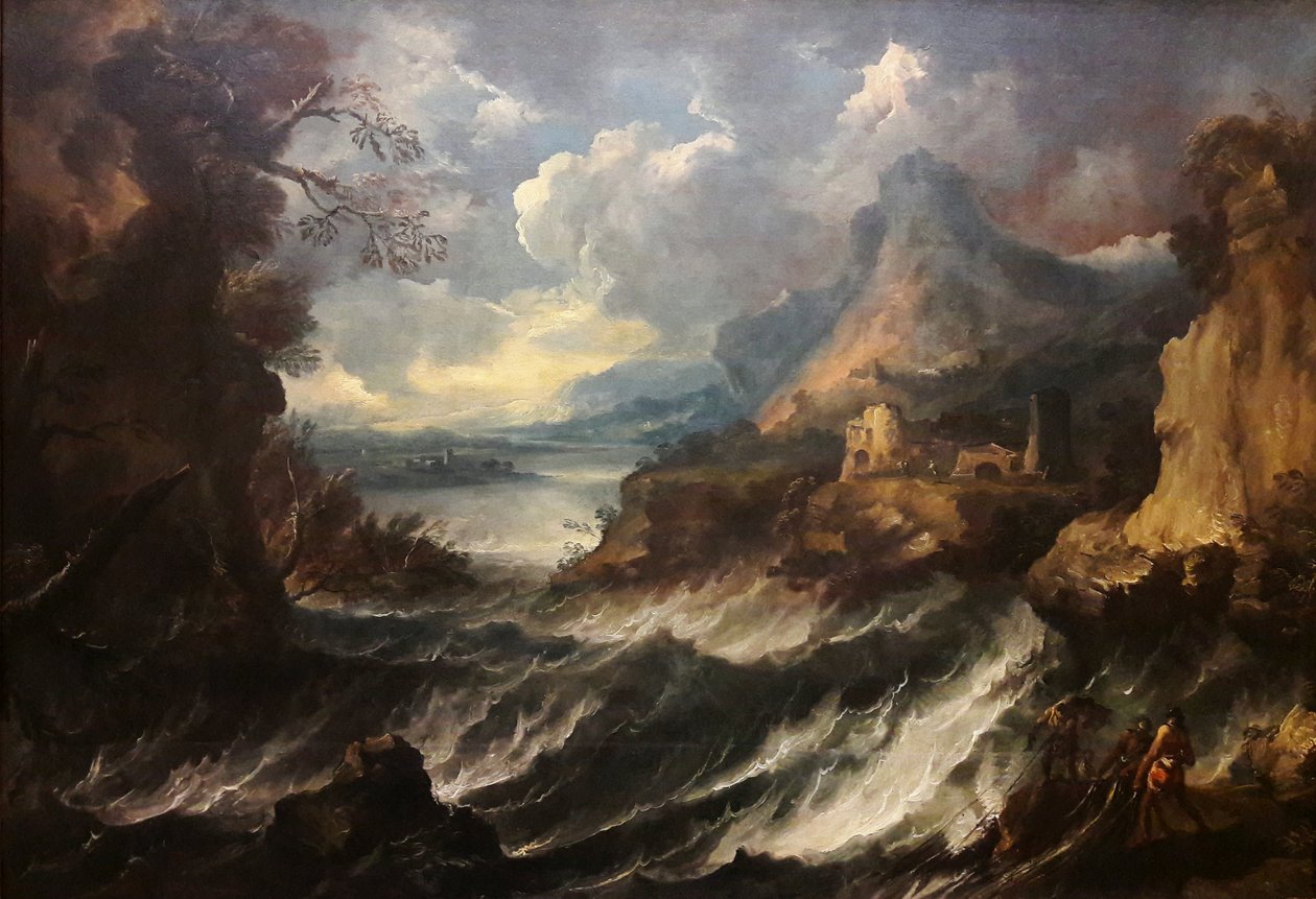 Stürmische See von Antonio Maria Marini