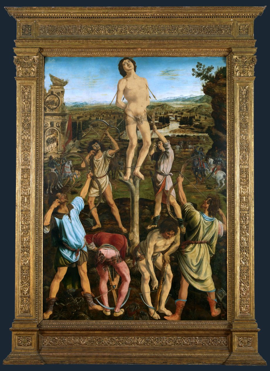 Martyrium des heiligen Sebastian von Antonio del Pollaiolo