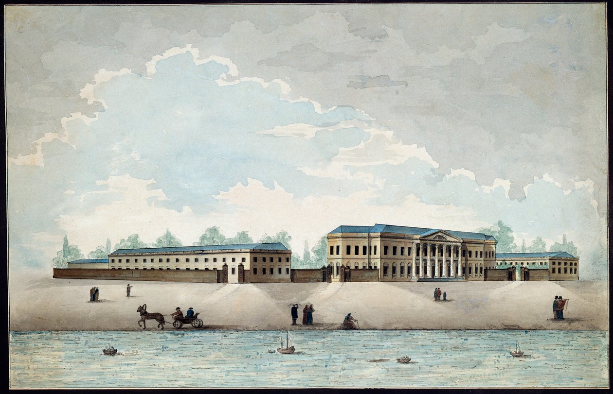 Das Pashkov-Haus in Moskau, 1800er von Antonio Canoppi