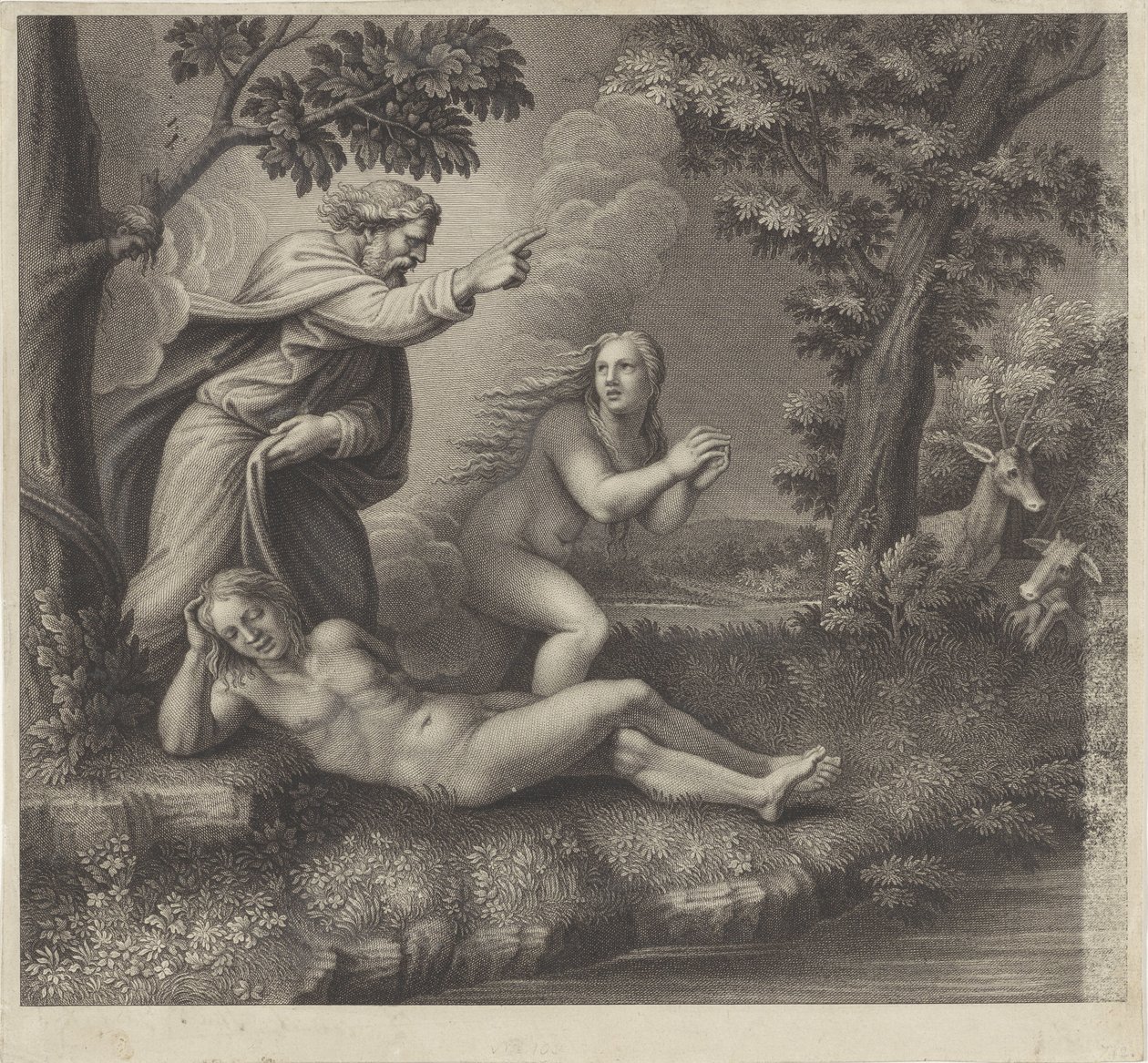 Die Erschaffung Evas von Antonio Capellan (possibly)
