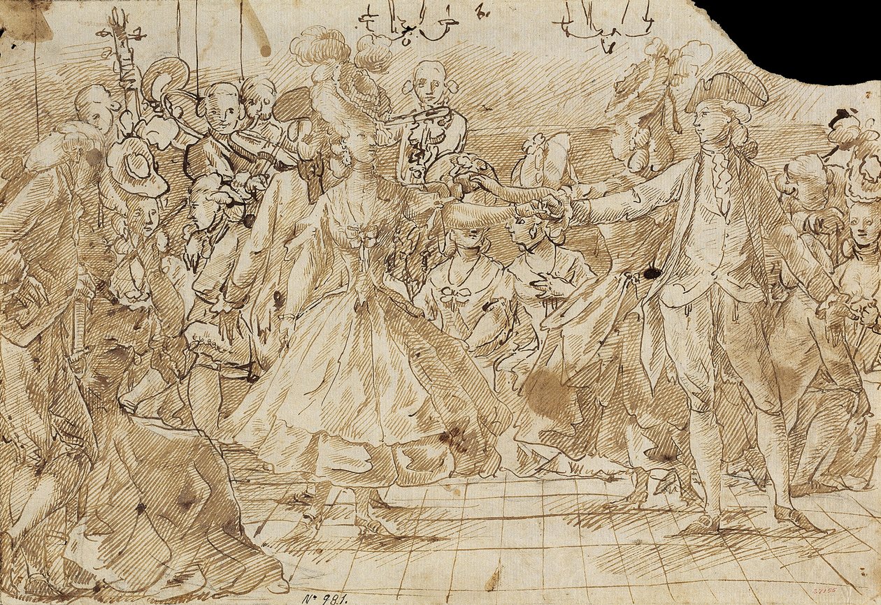 Menuett, ca. 1780 von Antonio Casanovas Torrents