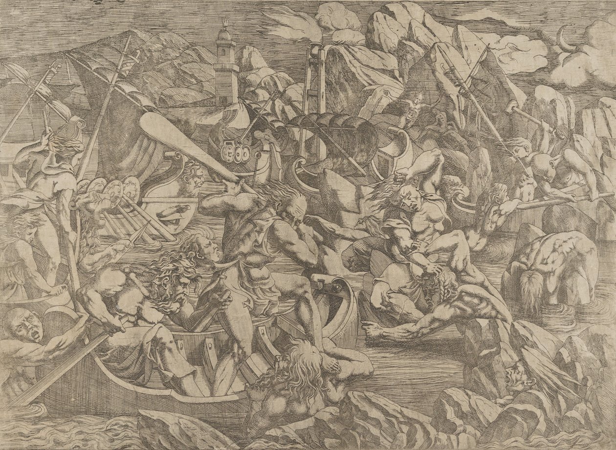 Rache des Nauplius von Antonio Fantuzzi