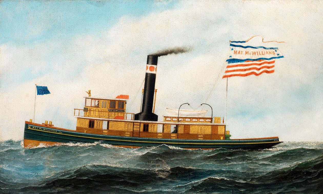 Der Hochseeschlepper May McWilliams von Antonio Jacobsen
