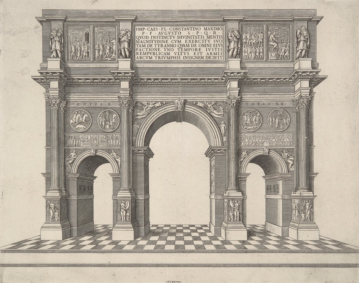 Speculum Romanae Magnificentiae von Antonio Lafreri