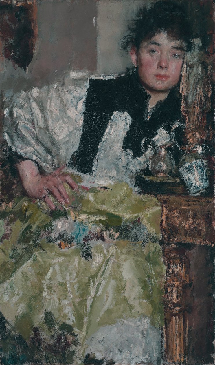 In Gedanken versunken von Antonio Mancini