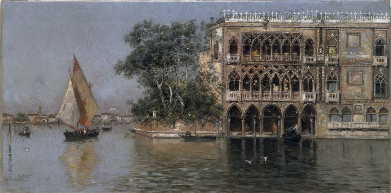 Ansicht von Venedig von Antonio Maria de Reyna Manescau