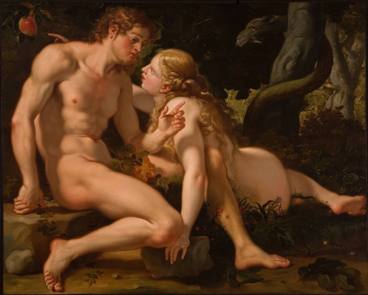 Adam und Eva von Antonio Molinari
