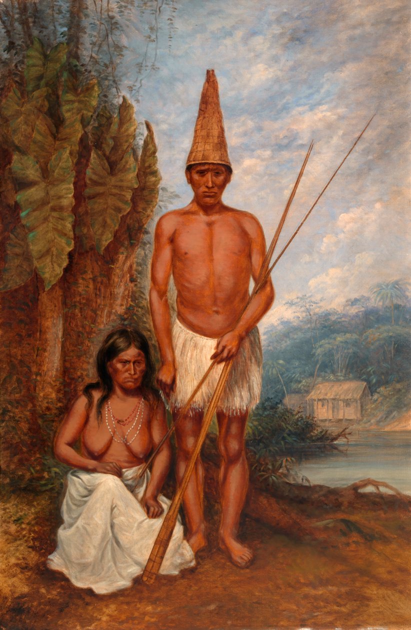 Omagua-Indianer von Antonio Zeno Shindler