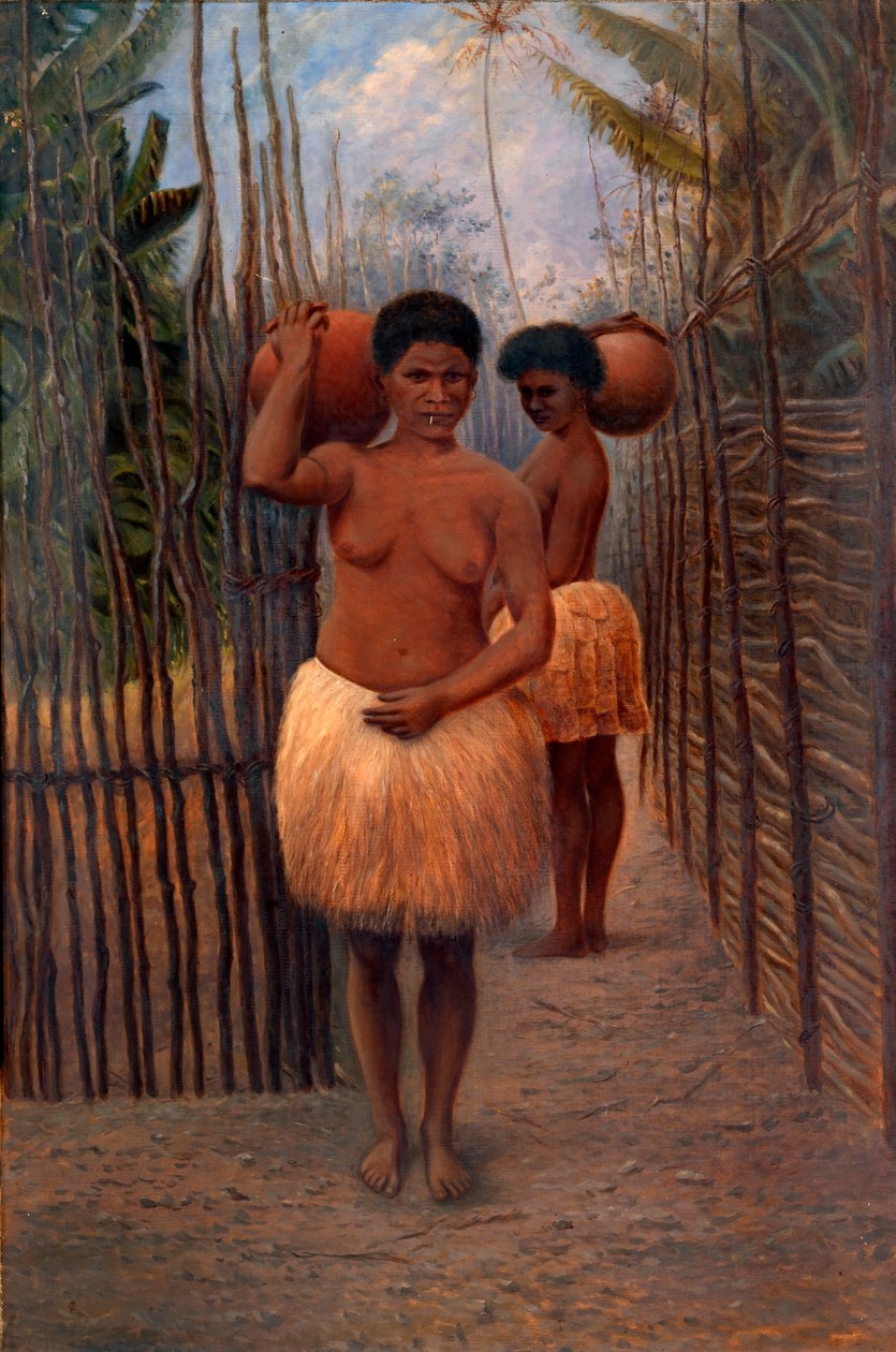 Papua-Frauen von Antonion Zeno Shindler