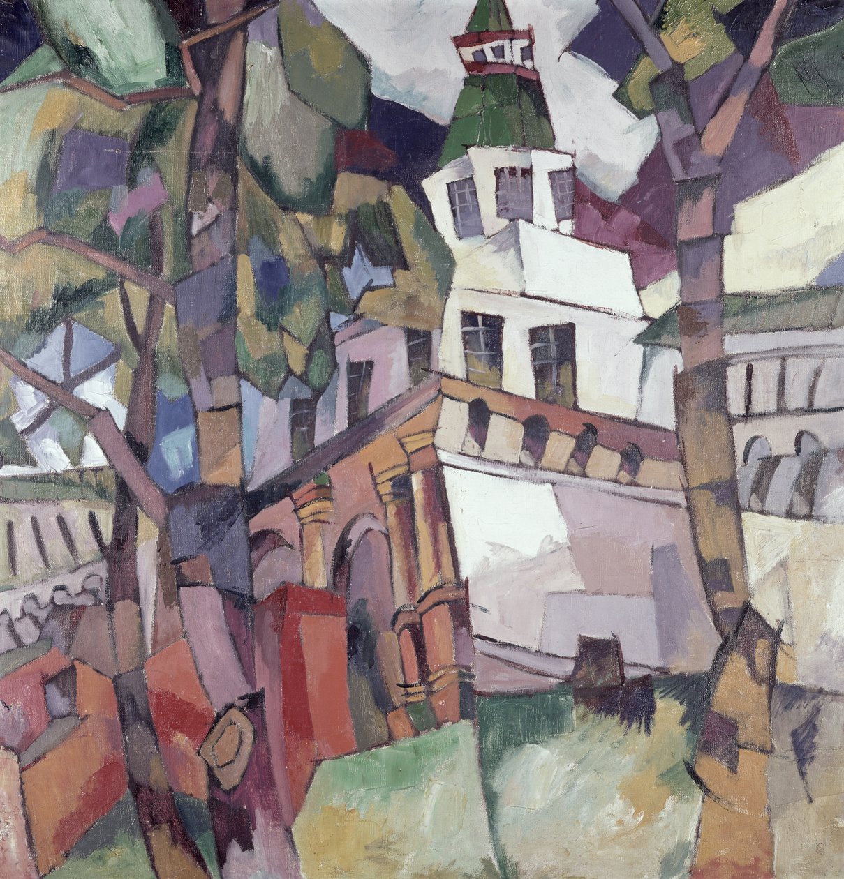 Tore von Tour, Studie für das Neue Jerusalem von Aristarkh Vasilievic Lentulov
