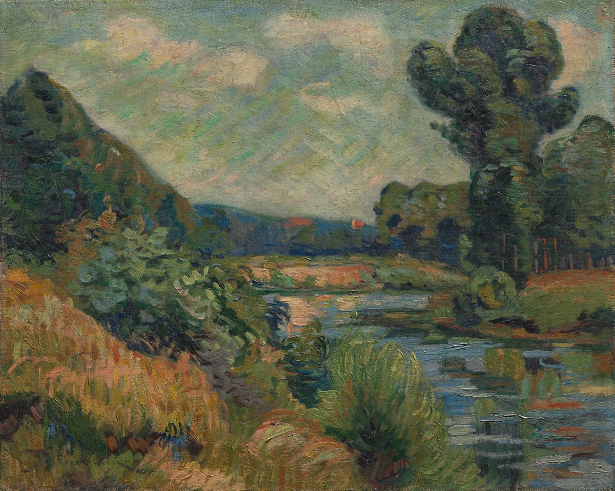 Die Ufer der Marne bei Charenton von Armand Guillaumin