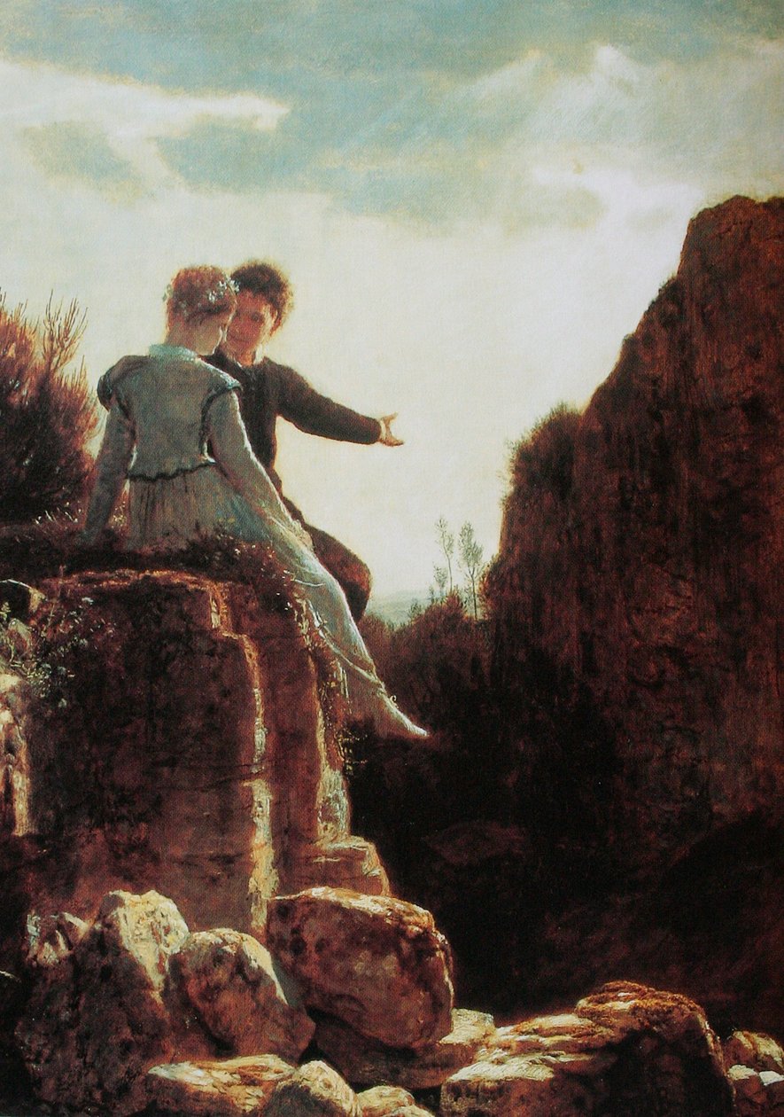 Hochzeitsreise von Arnold Böcklin