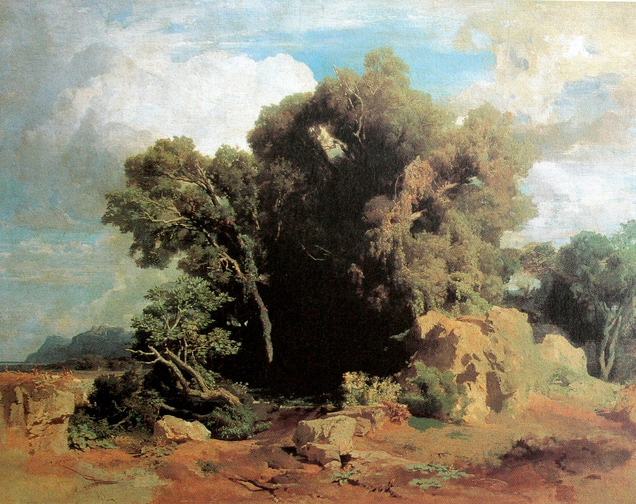 In den pontinischen Sümpfen von Arnold Böcklin
