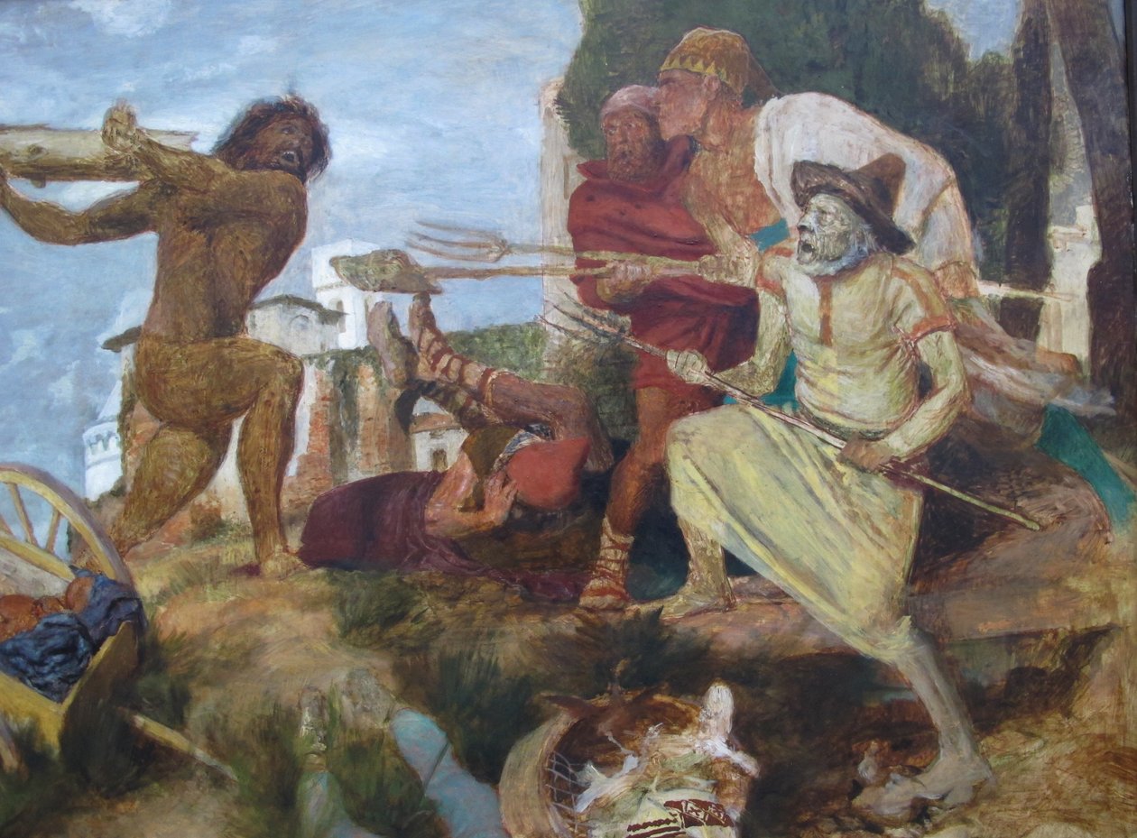 Orlando Furioso von Arnold Böcklin