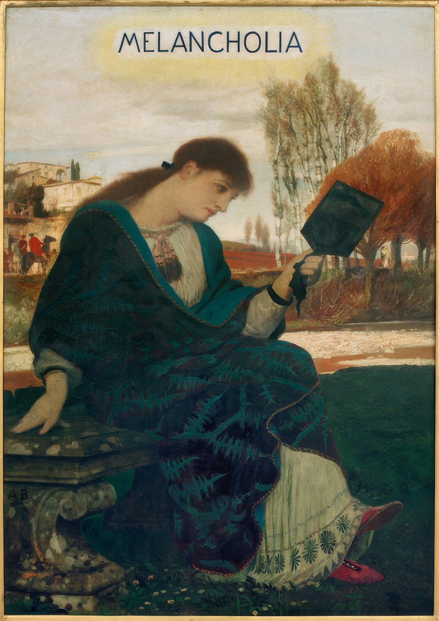 A. Böcklin, Melancholie von Arnold Böcklin