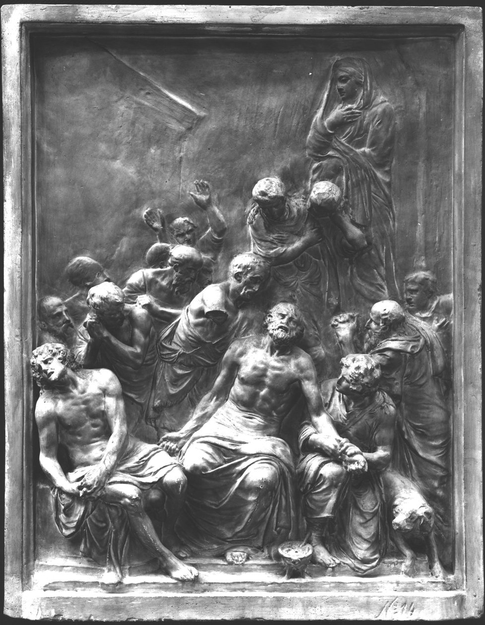Der Tod des Sokrates (470-399 v. Chr.) von Arnold or Artus the Elder Quellin I