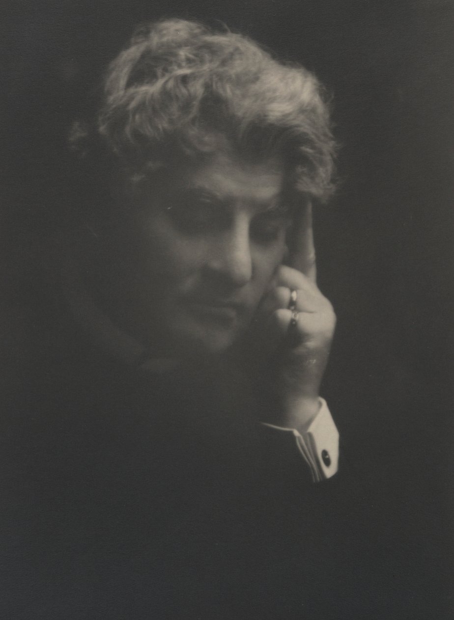 Porträt von David Belasco von Arnold Genthe