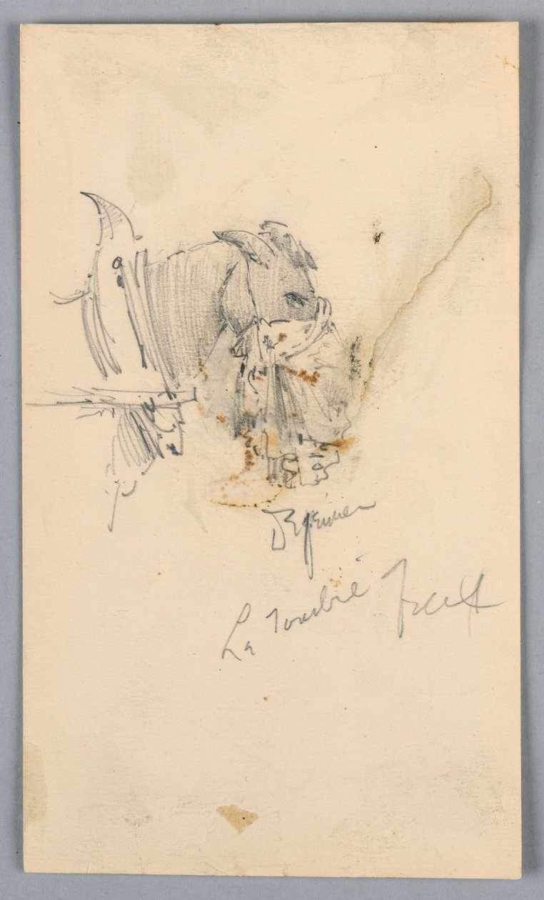 Ein Kutschpferd von Arnold William Brunner