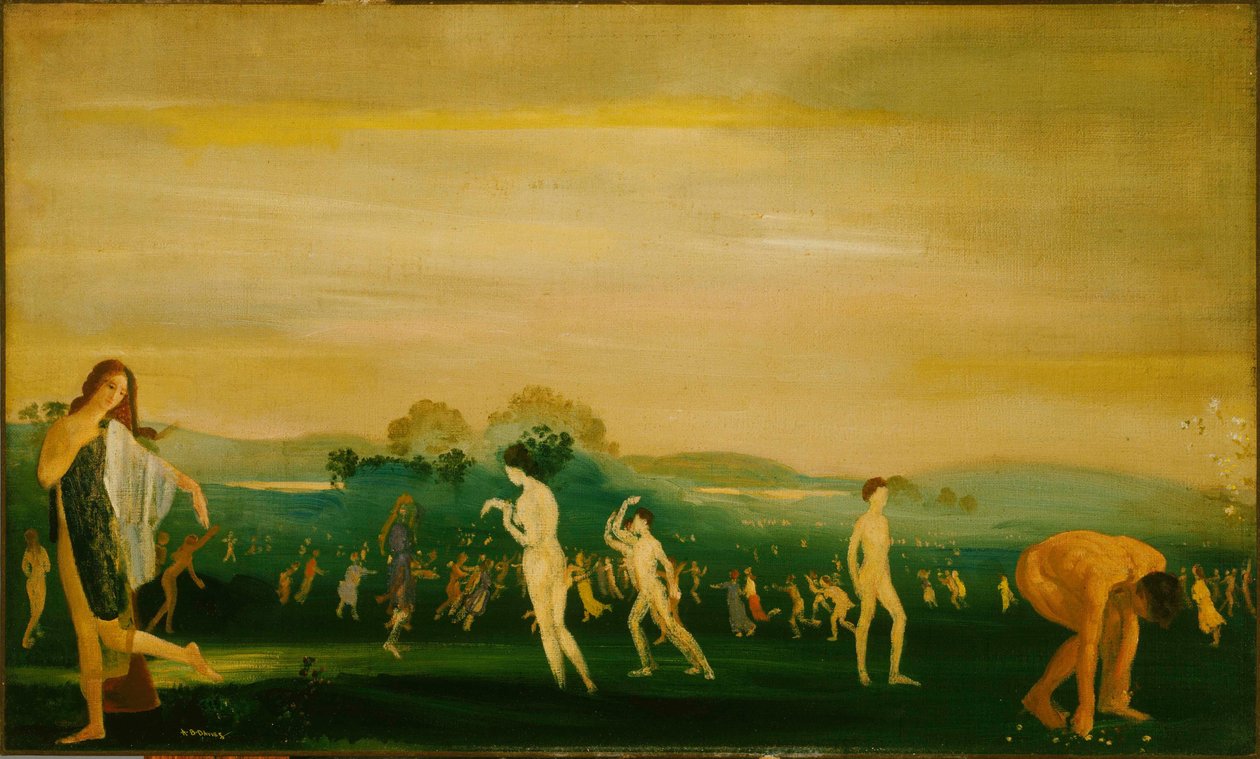 Elysische Felder von Arthur Bowen Davies