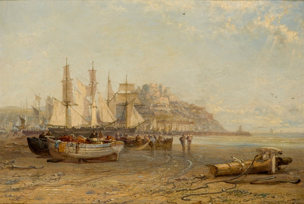 Ebbe, Mount Orgueil, Jersey von Arthur Joseph Meadows