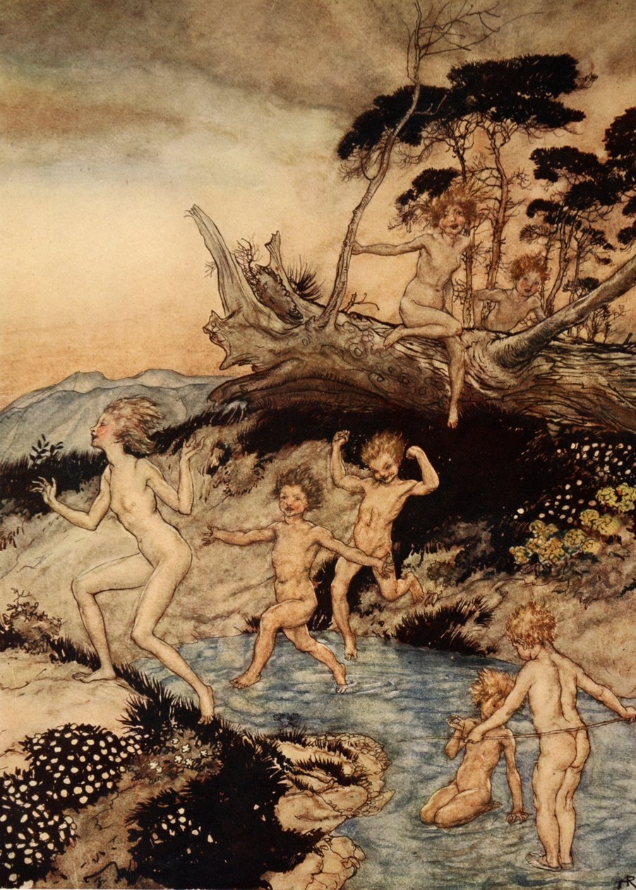 Oh, was für eine gute Zeit war das, um zu leben, Illustration aus 
