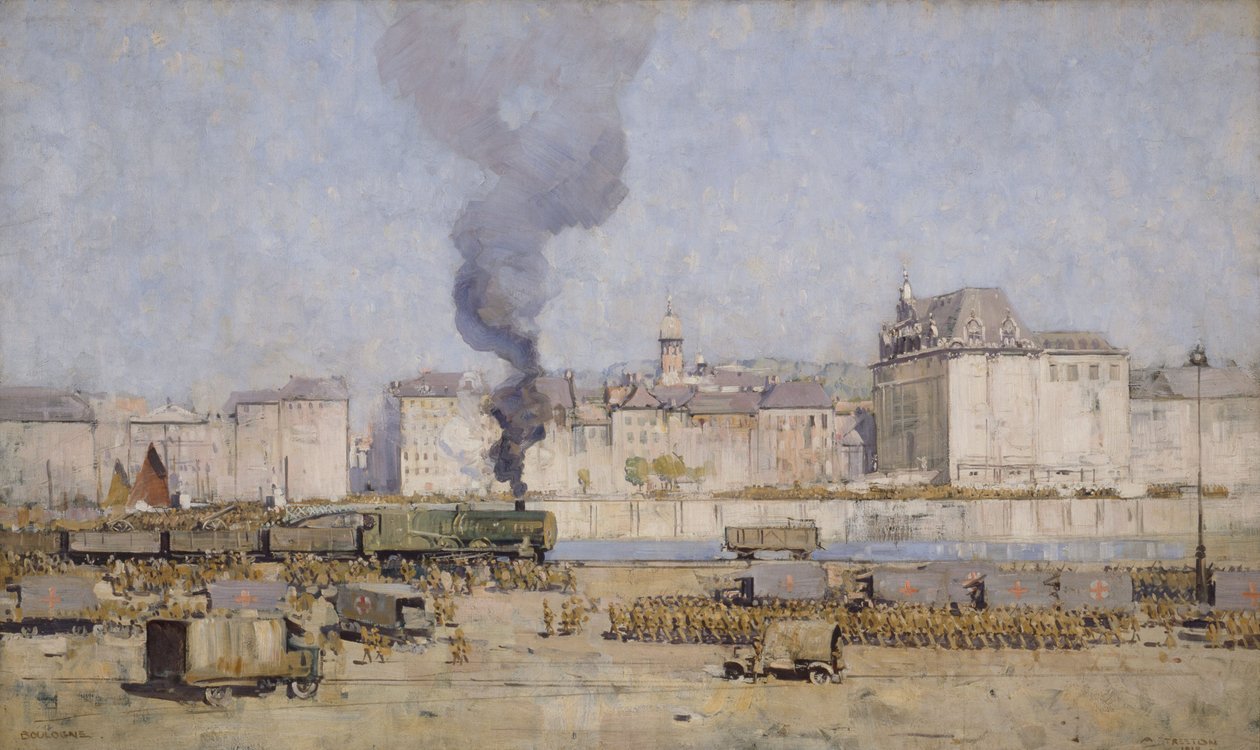 Boulogne von Arthur Streeton