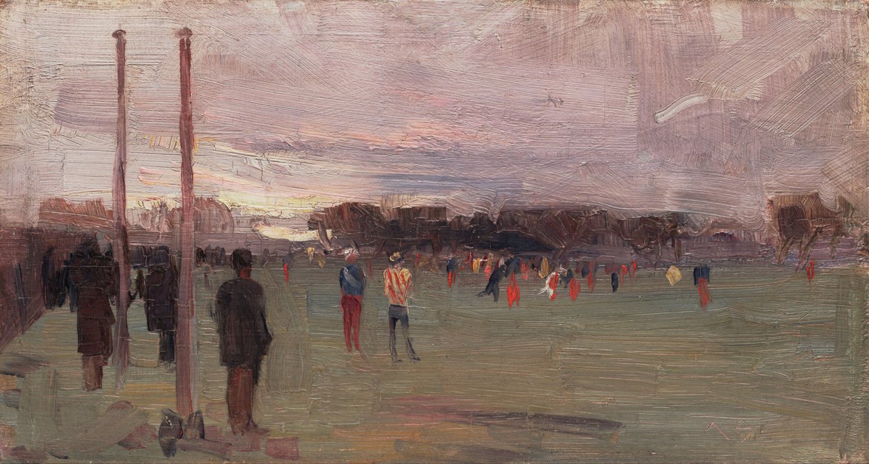 Das Nationalspiel von Arthur Streeton