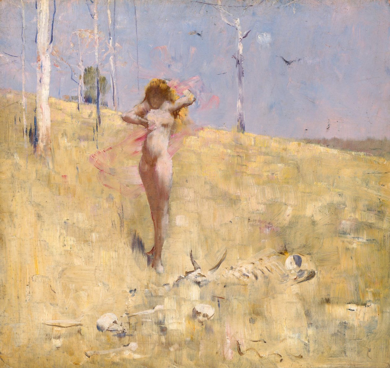 Der Geist der Dürre von Arthur Streeton