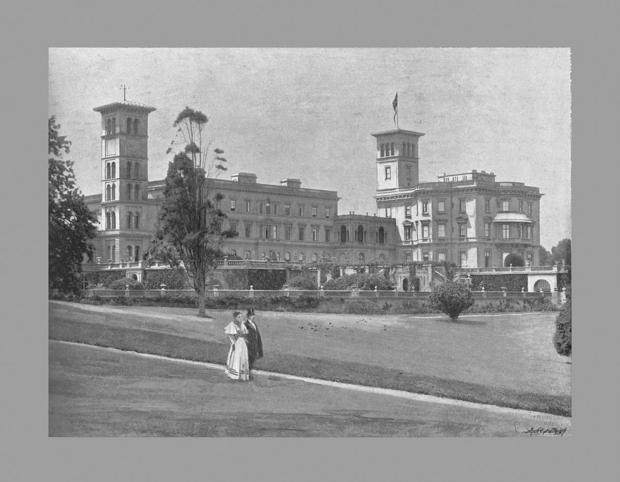 Osborne House, I.O.W. ca. 1900 von Arthur Debenham