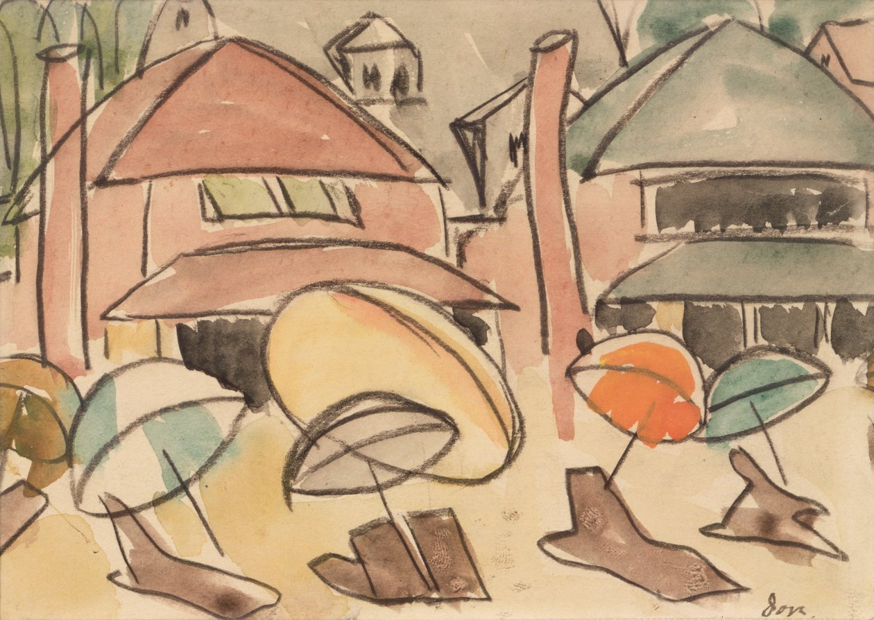 Strandschirme von Arthur Garfield Dove